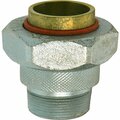 Proline 3/4 In. MIPS x 3/4 In. Copper Sweat Brass Galvanized Dielectric Union 167-004NL